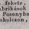 1816. Burnótgyártás helyszínei