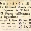1825.08.31. Gróf Dessewffy burnótok