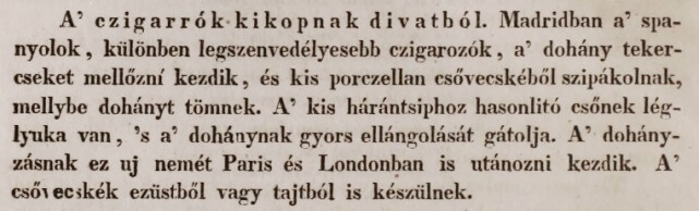 1840.01.02. Divatjamúlt szivar