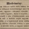 1843.02.25. Gärtner dohánykereskedés