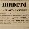 1844.03.20. A Magyar Czimerhez