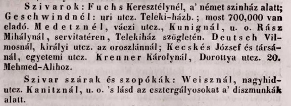 1845.08.15. Szivargyárosok