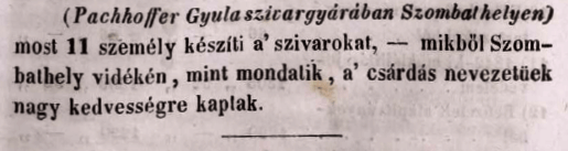 1845.09.19. Pachhoffer-gyár