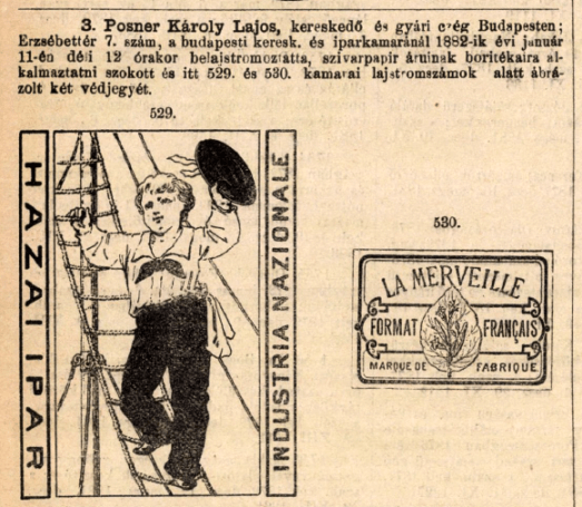 1882.01.11. Hazai Ipar papír 1882.01.11. Hazai Ipar papír