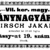 1893.12.01. Hirsch Jakab árudája