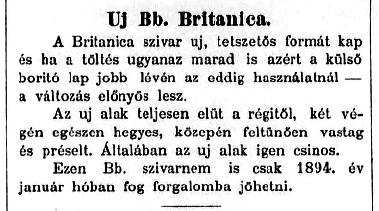 1893.12.20. BB. Britanica szivar