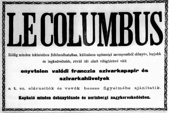 1894.01.01. Le Columbus papír