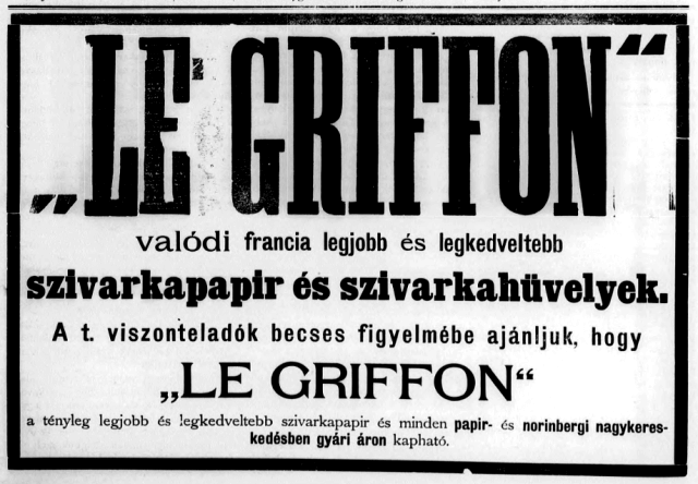 1894.06.01. Le Griffon papír