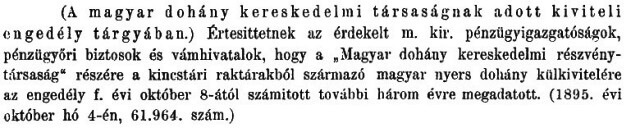 1895.10.19. Dohánykivitel