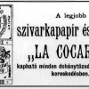 1895.11.20. La Cocarde cigarettapapír