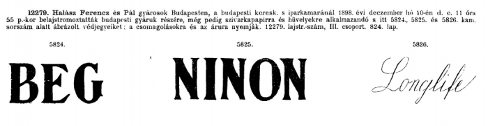 1898.12.10. Papírok és hüvelyek