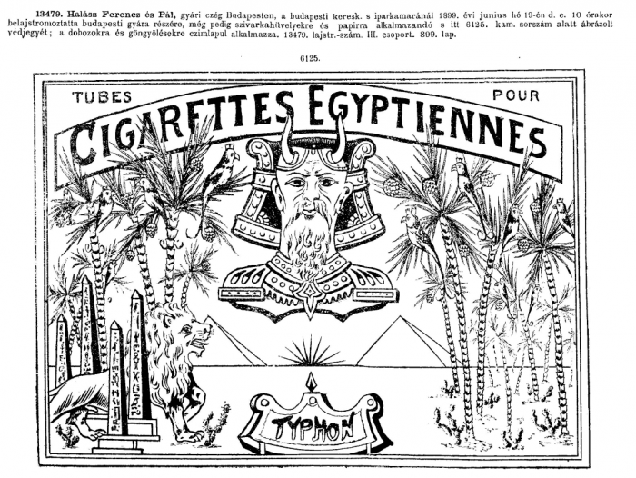 1899.06.19. Typhon papír és hüvely