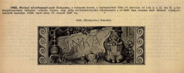 1902.03.01. Inka cigarettahüvely 1902.03.01. Inka cigarettahüvely