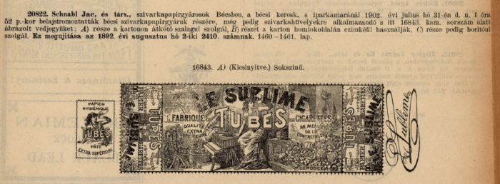 1902.07.31. Le Sublime hüvely 1902.07.31. Le Sublime hüvely