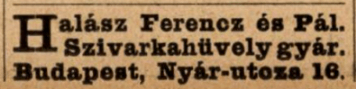 1902.08.01. Halász Ferenc és Pál
