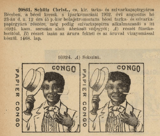 1902.08.23. Congo papír 1902.08.23. Congo papír