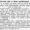 1902.10.10. Határozmány módosítása