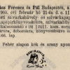 1905.02.21. Semiramis papír és hüvely