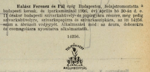 1906.04.30. Tulipánkert 1906.04.30. Tulipánkert