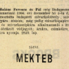 1906.12.04. Mekteb papír és hüvely