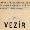 1907.04.20. Vezir hüvely és szipka