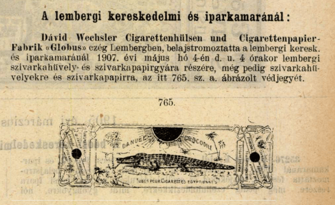 1907.05.04. Danube Crocodile 1907.05.04. Danube Crocodile