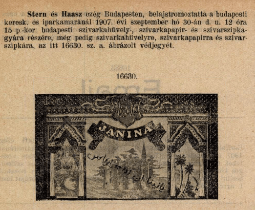 1907.09.30. Janina papír és hüvely 2. 1907.09.30. Janina papír és hüvely 2.
