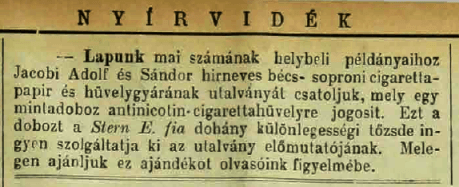 1907.11.10. Jacobi Antinicotin