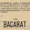 1908.02.17. Bacarat papír és hüvely