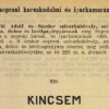 1908.04.10. Kincsem papír és hüvely
