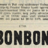 1908.06.04. Bonbon papír és hüvely