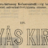 1909.10.18. Mátyás király hüvely