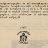 1909.11.19. Consul papír és hüvely 2.