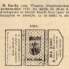 1910.04.30. Riz Rosé cigarettapapír