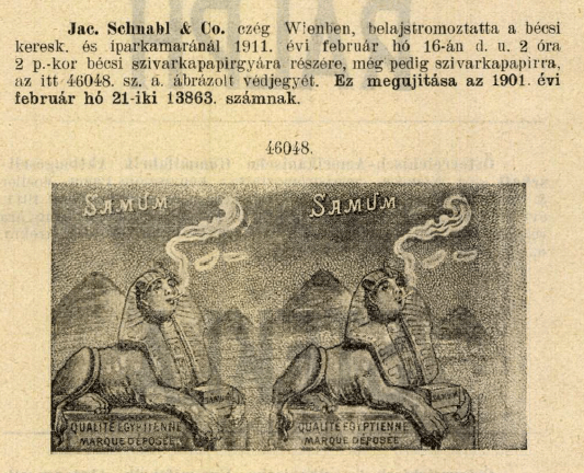 1911.02.16. Samum papír 1911.02.16. Samum papír