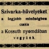 1911.04.07. Szivarkahüvelyek