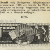 1912.02.29. Tribün papír és hüvely