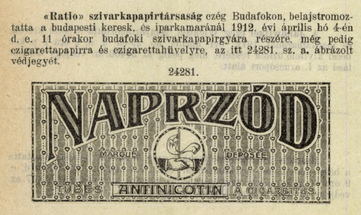 1912.04.04. Naprzód papír és hüvely 1912.04.04. Naprzód papír és hüvely