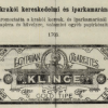1913.06.04. Klinge cigarettahüvely