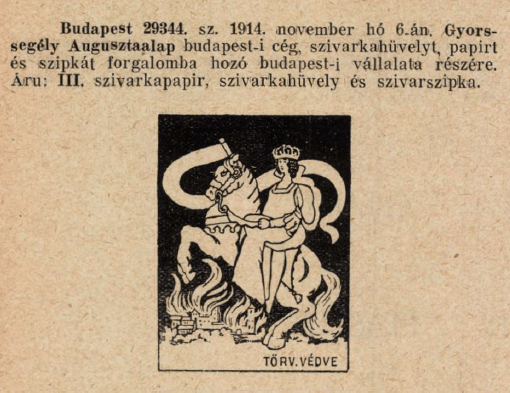 1914.11.06. Auguszta Alap 1914.11.06. Auguszta Alap