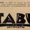 1919.01.29. Tabu papír és hüvely