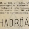 1921.07.05. HADRÖÁ szivarszipkák