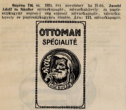1924.11.21. Ottoman papír 1924.11.21. Ottoman papír