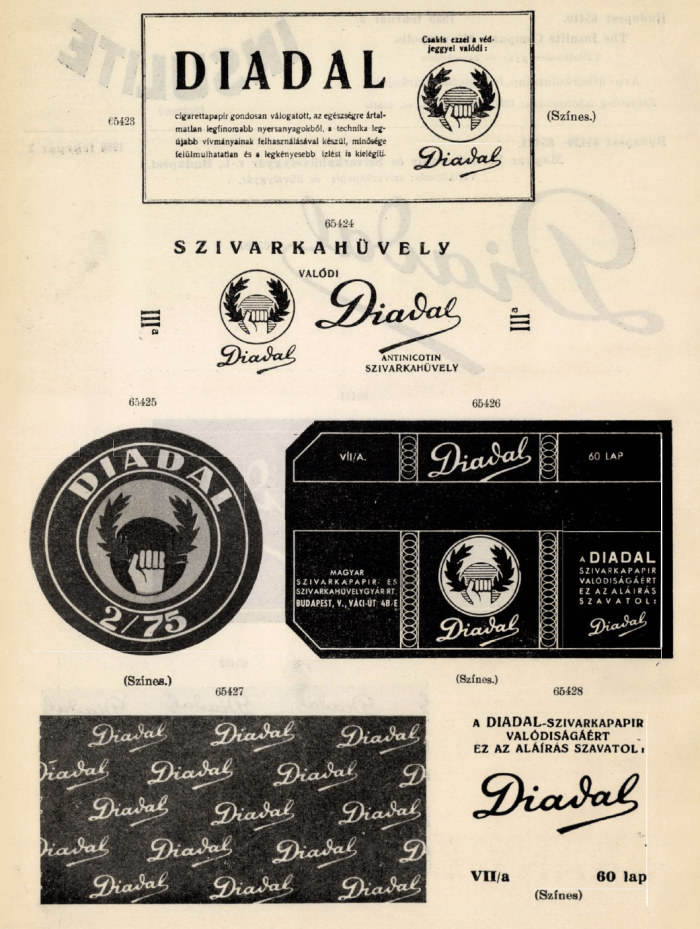1939.02.03. Diadal papír és hüvely 2.
