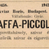 1942.07.28. Raffa-Piccolo hüvely