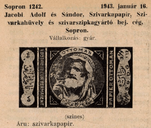 1943.03.12. Ottoman papír 1. 1943.03.12. Ottoman papír 1.