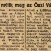 1945.10.30. Őszi Vásár cigaretta