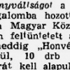 1945.11.01. Honvéd cigaretta