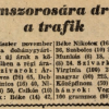 1945.11.03. Trafik drágulás