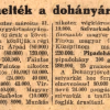 1946.03.31. Dohány áremelés